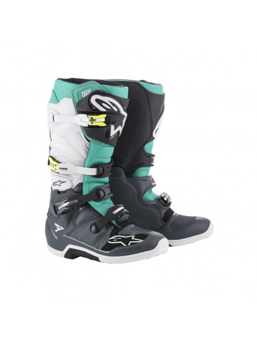 Ботуши ALPINESTARS TECH 7 DK GRY TEAL WHT